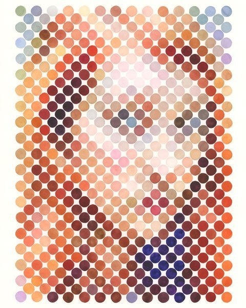 Nathan Manire | PICDIT #design #portrait #painting #art #circle