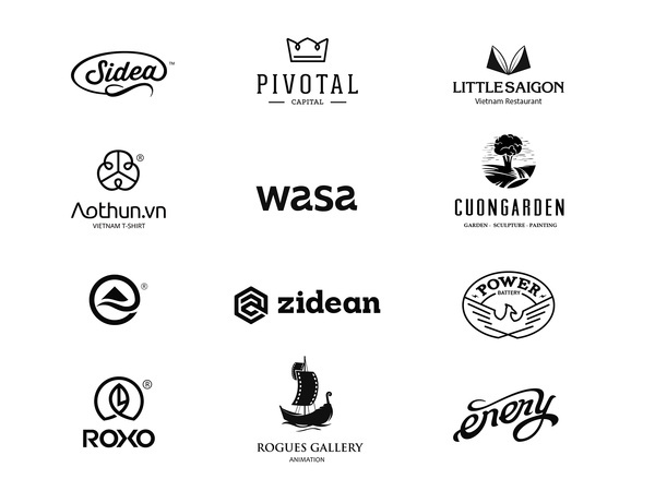 Logo collection #mark #logotype #agency #logos #branding #nam #design #icons #black #viet #symbol #vintage #logo #tuan #jimmi #bratus #typography