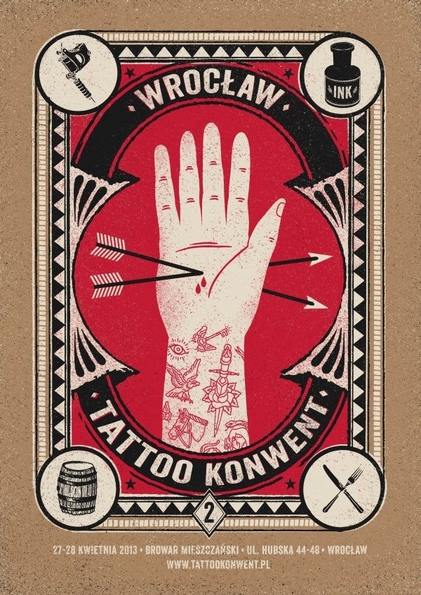 Dawid Ryski, tatoo convent, poster #convent #talkseek #tatoo #ryski #dawid