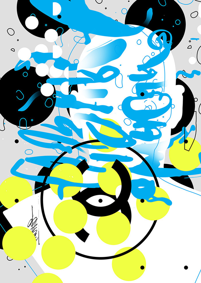 Ðœy visual thinks about how life reflects on my life, work is focused on feelings visualisation I use various colours and geometry forms to #graphicdesign #color #illustration #giga #digitalart #portrait #gradient #chanel #gigakobidze #kobidze