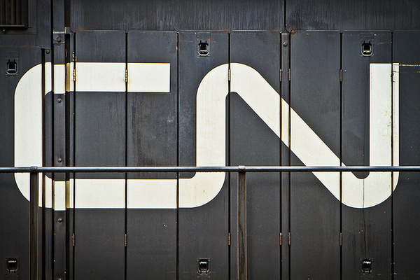 CN Logo Designed by Allan Fleming & CN Brand Guidelines #logo #branding #timeless