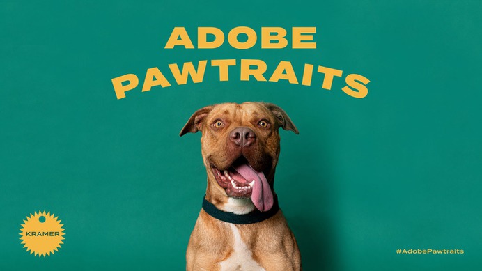 Adobe Pawtraits - Mindsparkle Mag For The People & ilana grace designed this beautiful project named Adobe Pawtraits. #logo #packaging #identity #branding #design #color #photography #graphic #design #gallery #blog #project #mindsparkle #mag #beautiful #portfolio #designer