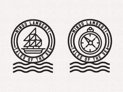 Dribbble - Mingo Lamberti by R A D I O #icon #logo #illustration #sea