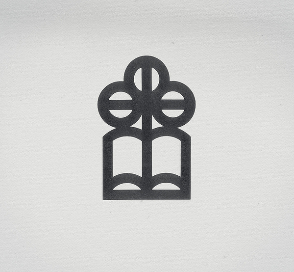 Flower Book #mark #line #weight #mono #logo