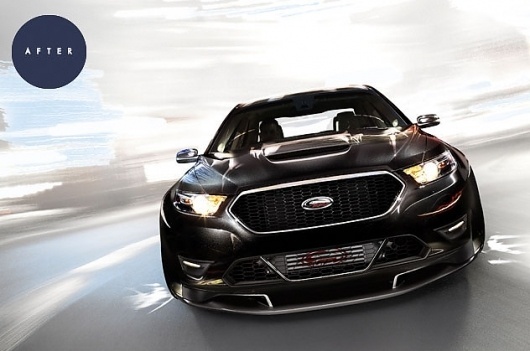 Gas Creative Image manipulation #ford #fpv #awd #turbo #v6 #concept