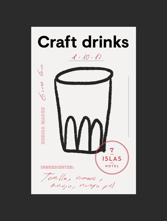 7 Craft drinks | Studio Patten