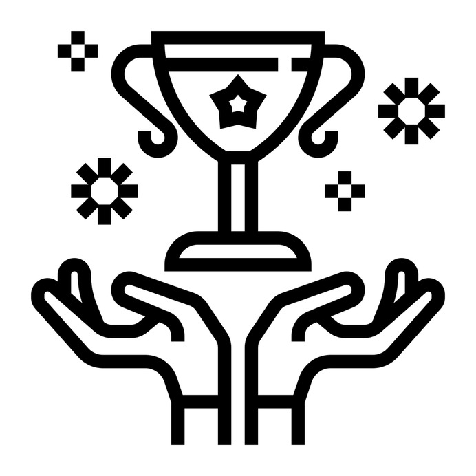 See more icon inspiration related to win, success, triumph, hands and gestures, achievement, miscellaneous, hands and trophy on Flaticon.