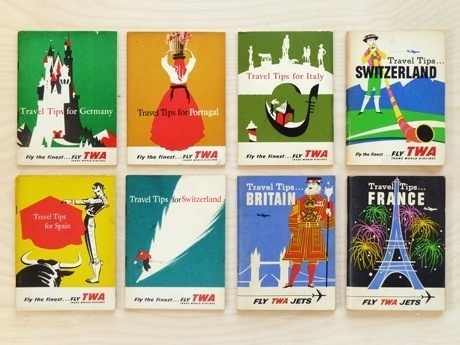 Present&Correct - Travel Tips #twa #travel #book #covers #vintage #overprint