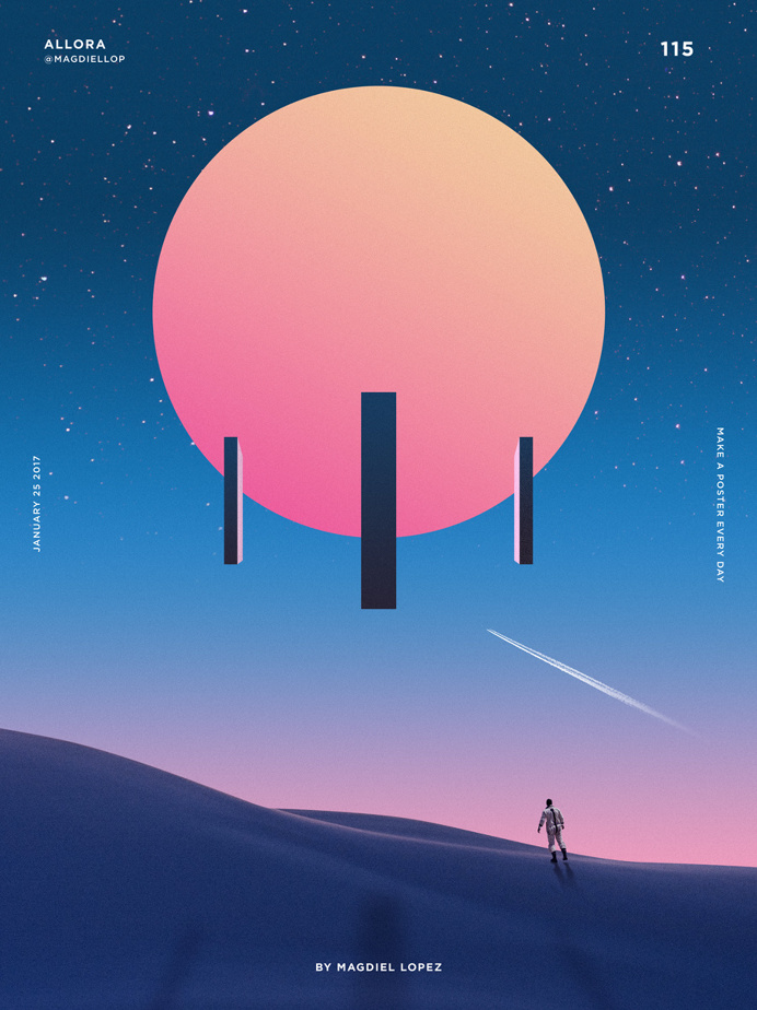 A poster every day Vol.2 on Behance