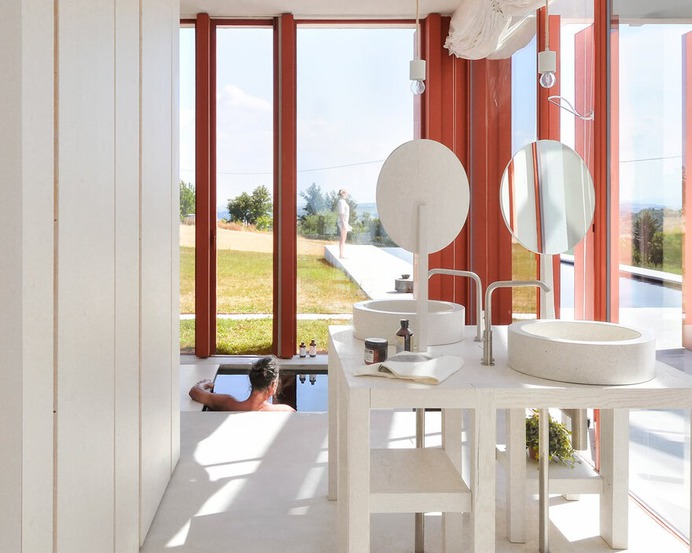 bathroom, Italy / Simone Subissati Architects