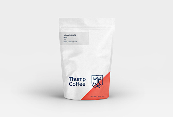 Thump Coffee by Course #package #bag #coffee