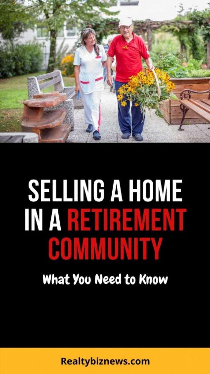 Selling a House or Condo in a Retirement Community Infographic
