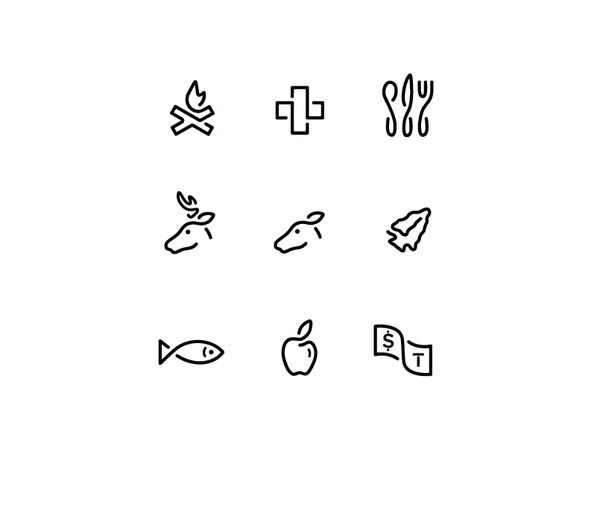 Vincent Romero - Summer Camp Icon System #icon