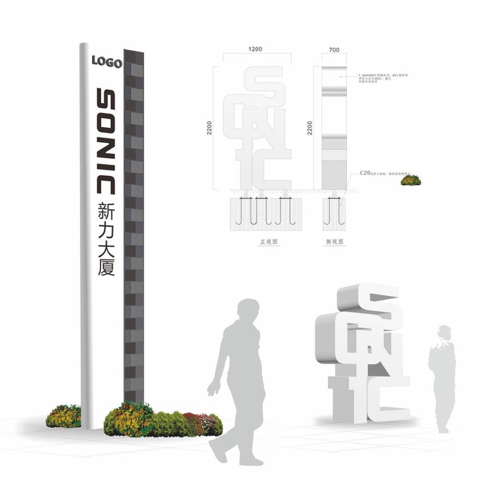 Wayfinding | Signage | Sign | Design | 房地产视觉导视及工艺