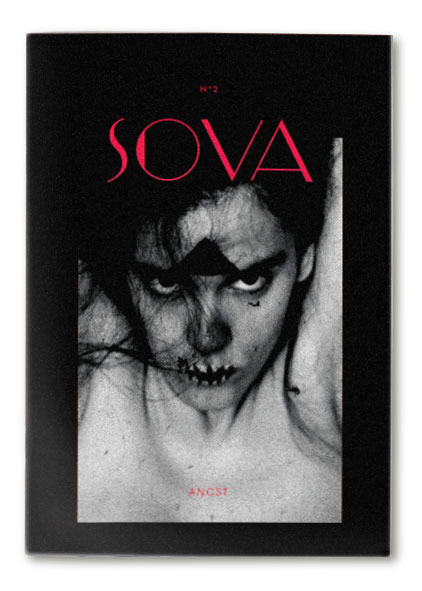 Sova Magazine (Issue 2) – Fear/AngstSova Magazine is an independent, 250 500 copies limited and completelyself published art magazine, wit #cover #typography