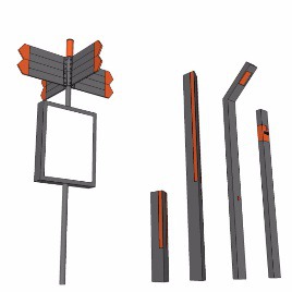 Signage | Sign Design | Wayfinding | Wayfinding signage | Signage design | Wayfinding Design | 现代简约导视