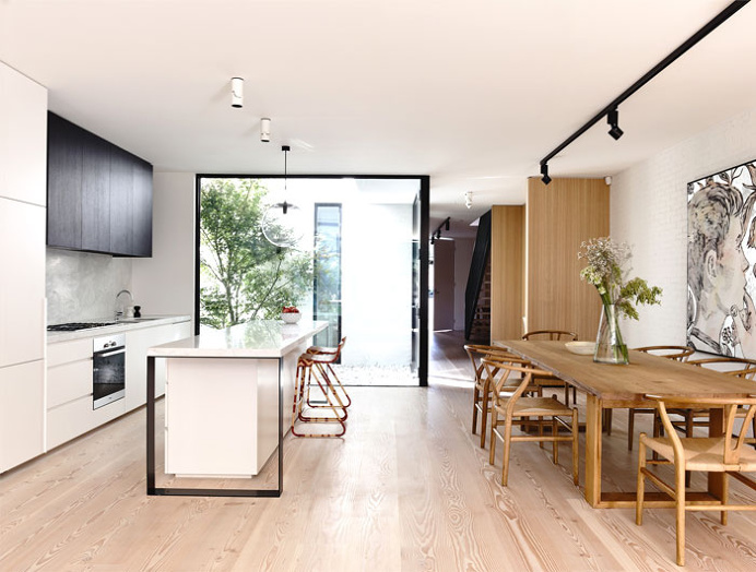 Melbourne House Created by Inglis Architects - #kitchen, kitchen ideas, kitchen design, #furniture