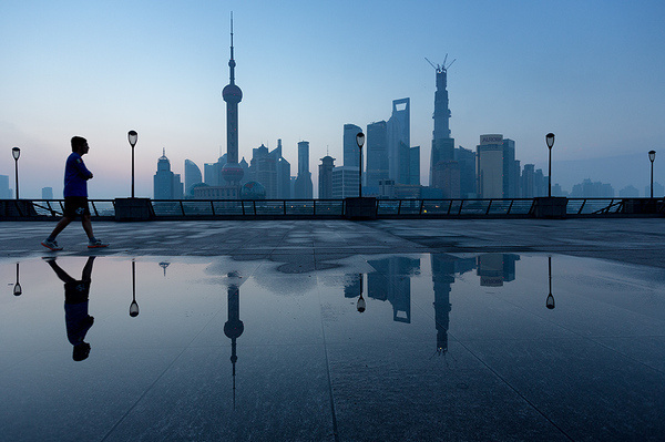 Shanghai Cityscapes Photographs by Jens Fersterra #shanghai #city #people #night #photography