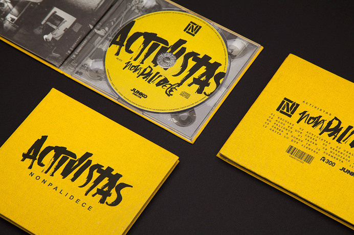 Activistas CD Packaging #lettering #branding #packaging #hand #cd
