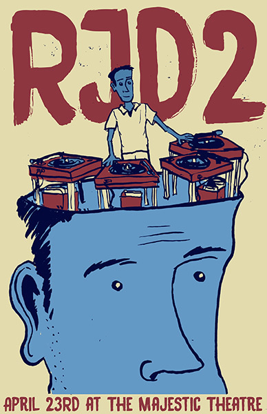 RJD2 - Gig Poster