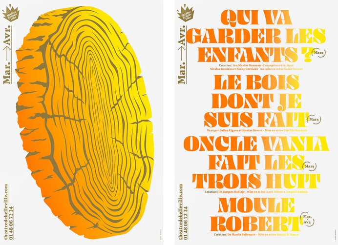 Théâtre de Belleville – Saison 2018 → 2020 – Pierre Jeanneau