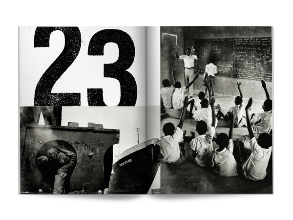 Black and White #white #photo #book #black #block #wood #type