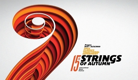Struny podzimu 2010 visual identity - Touch Branding #print #branding