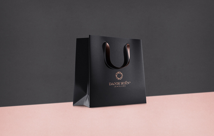 Danh Hien Jewelers jewelry branding corporate design diamond beautiful minimal design inspiration mindsparkle mag www.mindsparklemag.com