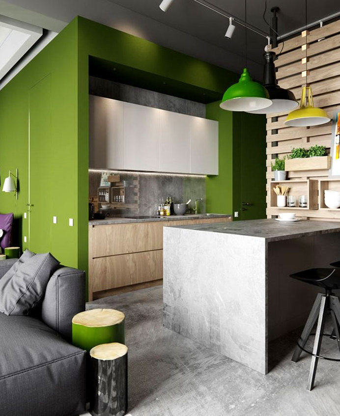 Austrian Loft by Tatyana Bobyleva austrian loft project tatyana bobyleva 8 #interior #kitchen #design