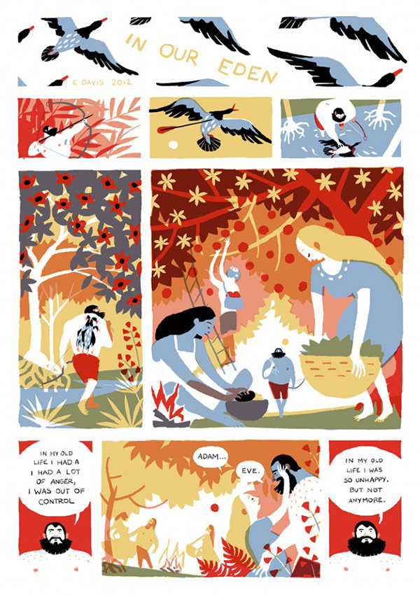 eden 1 723x1024 #eden #illustration #comics #paradise