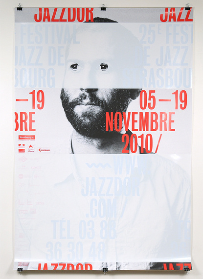 More Jazz in Strasbourg #jazz #france #poster #typography
