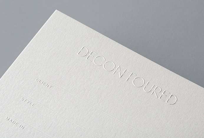 Decontoured by Bunch #print #detail