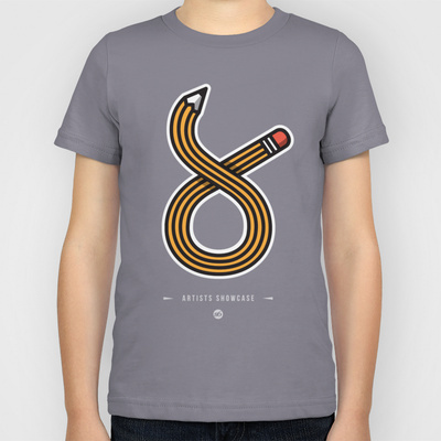 pencil #vector #design #shirt #illustration #tee #gray #pencil