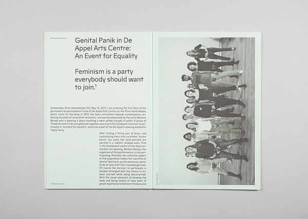 MAAD / Philippe Karrer #page #title #type #paper #editorial #magazine #green