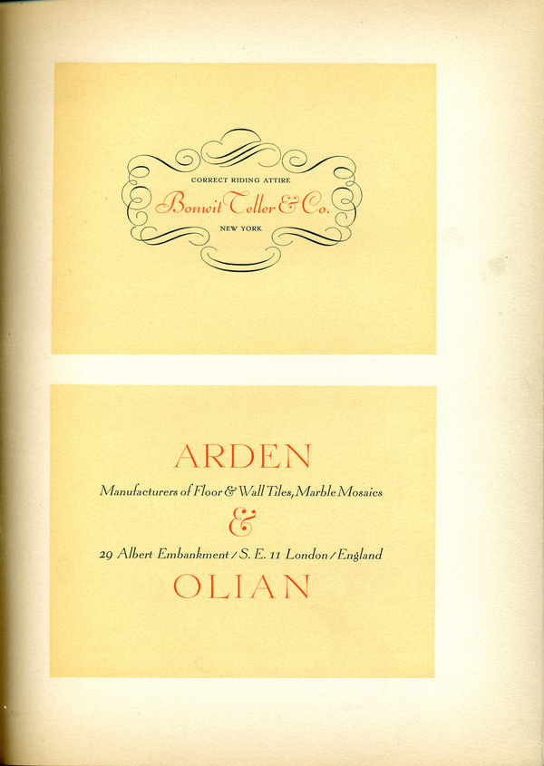 This font specimen shows a mix of type and ornaments designed by Lucian Bernhard. #type #specimen #typography