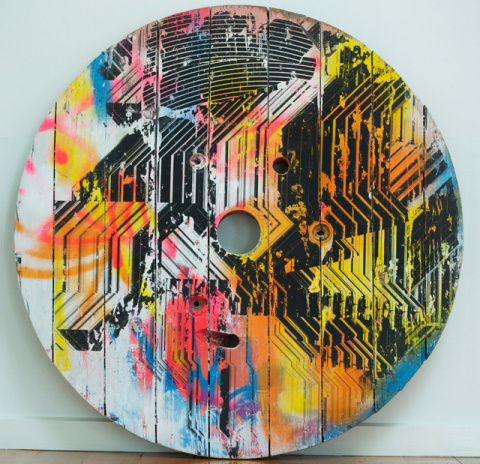 Ollie Lucas | PICDIT #design #color #painting #art #circle #colour