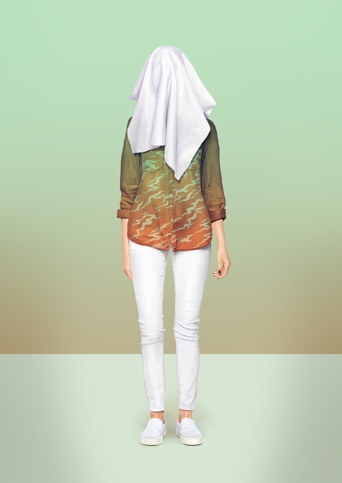 Vasya Kolotusha #clothing #woman #girl #illustration #fashion