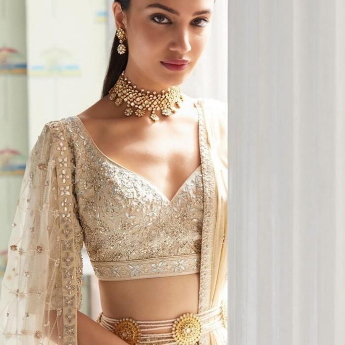 Spellbinding Belted Lehengas for Brides and Bridesmaids