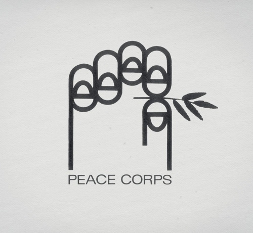 Designersgotoheaven.com @andreirobu Retro... - Designers Go To Heaven #corps #vintage #logo #peace #hand
