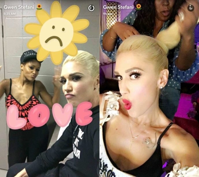 Gwen Stefani's Snapchat Username