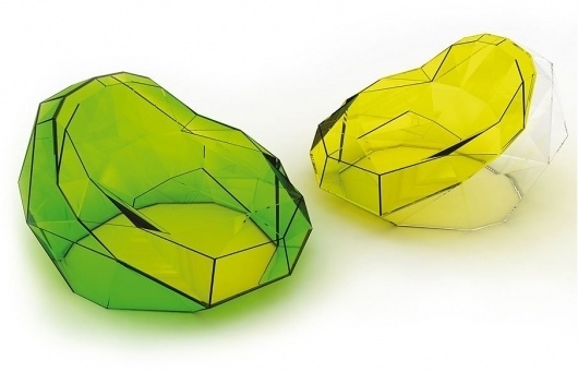 Furniture - Portfolio - Main - solovyovdesign #facets #transparent #chair