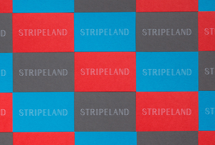 Stripeland by Patrick Fry #business #cards