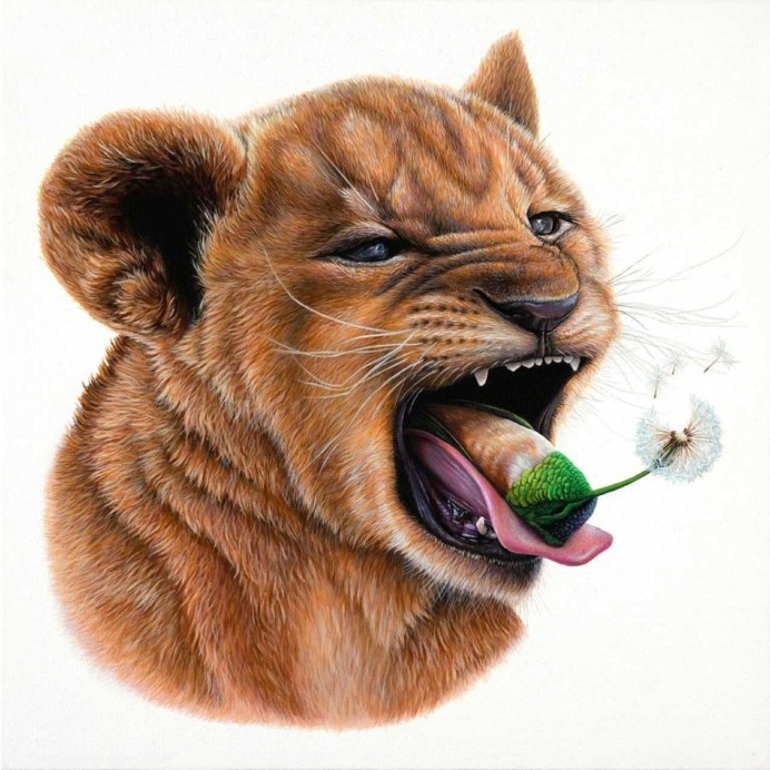 Meticulous Paintings of Animals and Objects by Jacub Gagnon