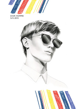 Illustration by Ewelina Dymek #illustration #fashionillustration #penandink