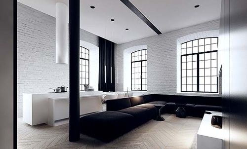 Cabbagerose Tumblr Inspiration #loft #kitchen