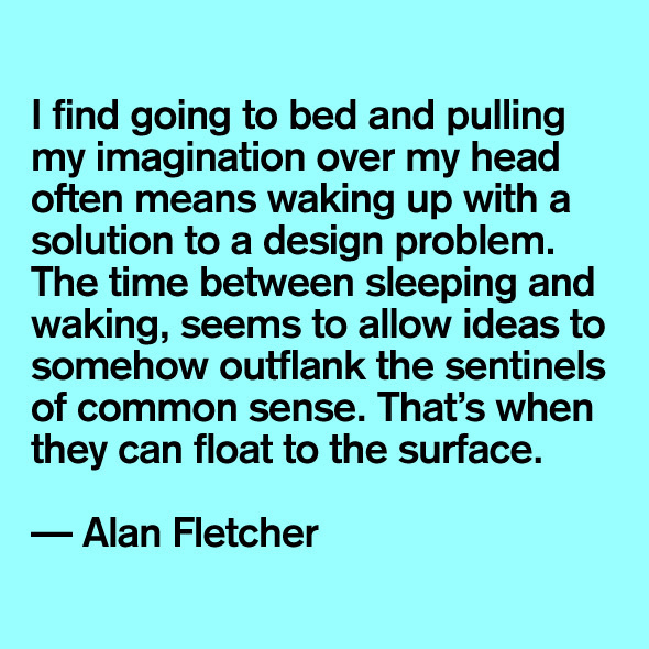 Alen Fletcher #quote #designer