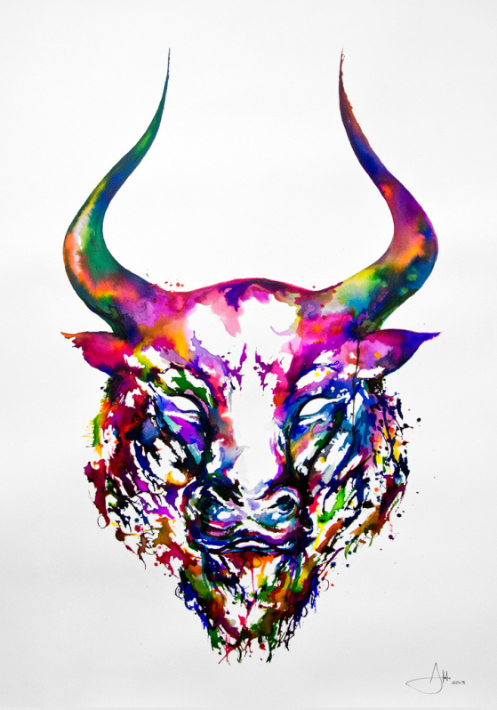 CJWHO ™ (Watercolors by Marc Allante Hong Kong born...) #marc #allante #design #illustration #art #watercolor