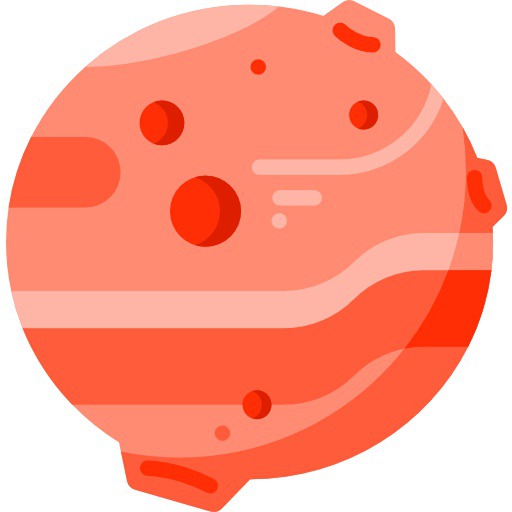 See more icon inspiration related to planet, miscellaneous, mars, solar system, astronomy, education, science and nature on Flaticon.