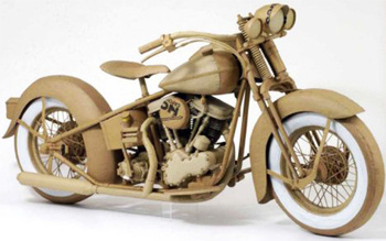 Chris Gilmour #paper #motorcycle #cardboard