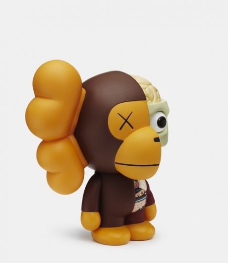 Kaws x Bathing Ape: Milo Toy | Sgustok Design #toys
